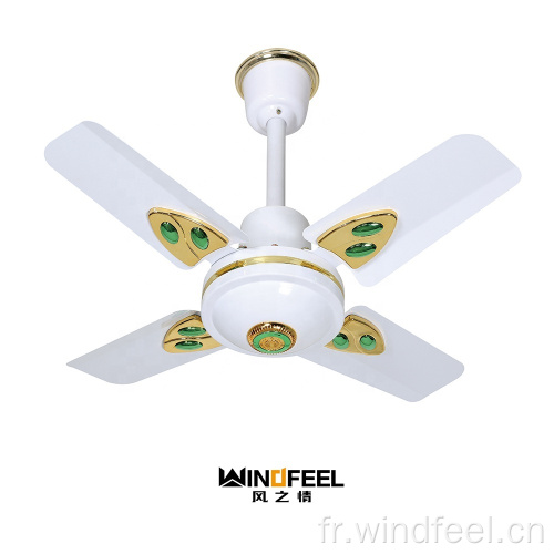 Ventilateur de plafond décoratif haute vitesse à 4 pales